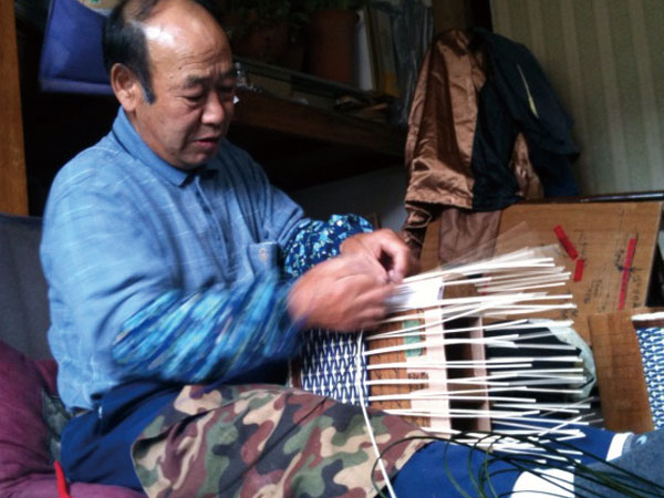 籐買物かご