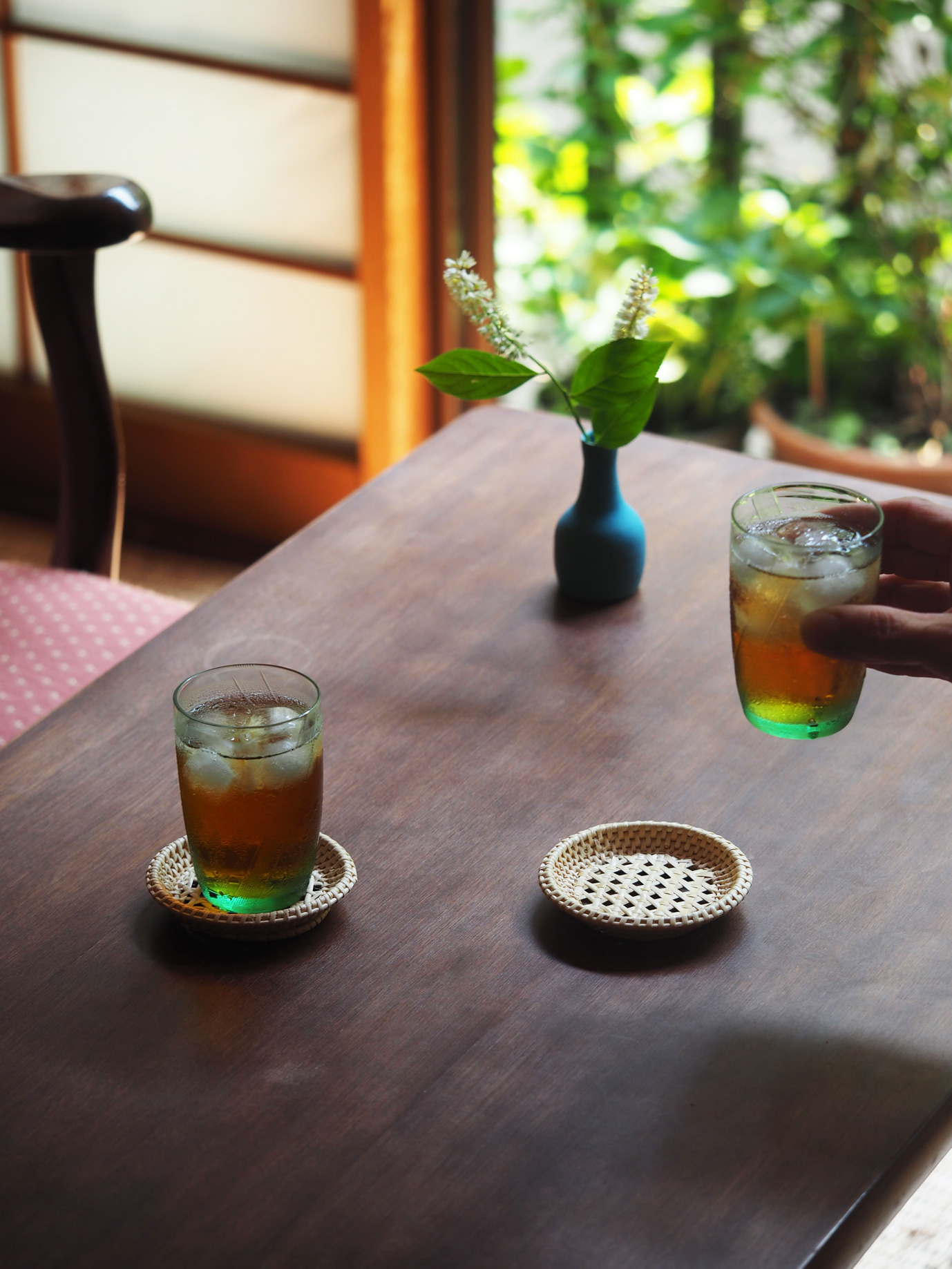 籐茶托