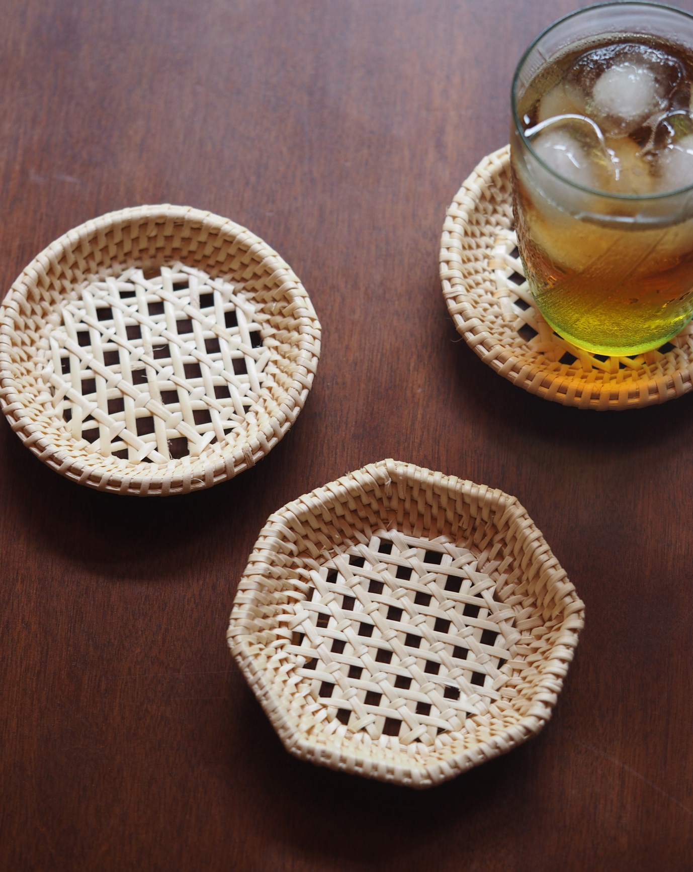籐茶托2